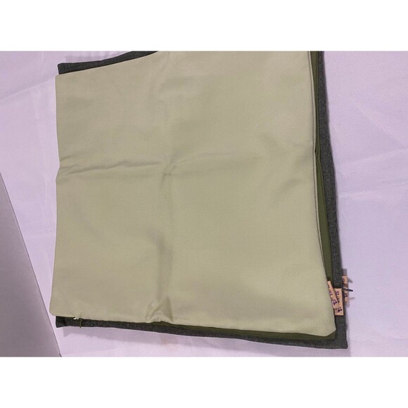 Set of 6 New Green  18”x18” 100% Organic Cotton Velvet Throw  Covers by TAVIS - Picture 7 of 12